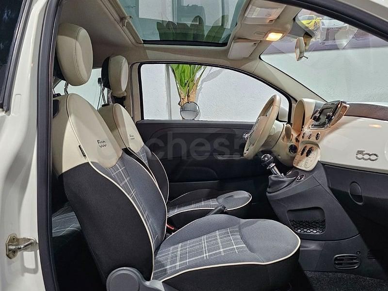 Usado Fiat 500 Lounge 69 CV (50 kW) 2017 Blanco Berlina