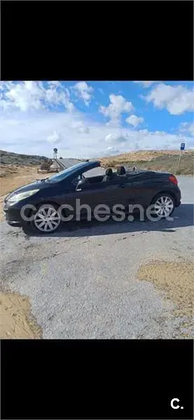 Begagnad Peugeot 207 CC Roland Garros 112 HK (82 kW) 2010 Svart Cab