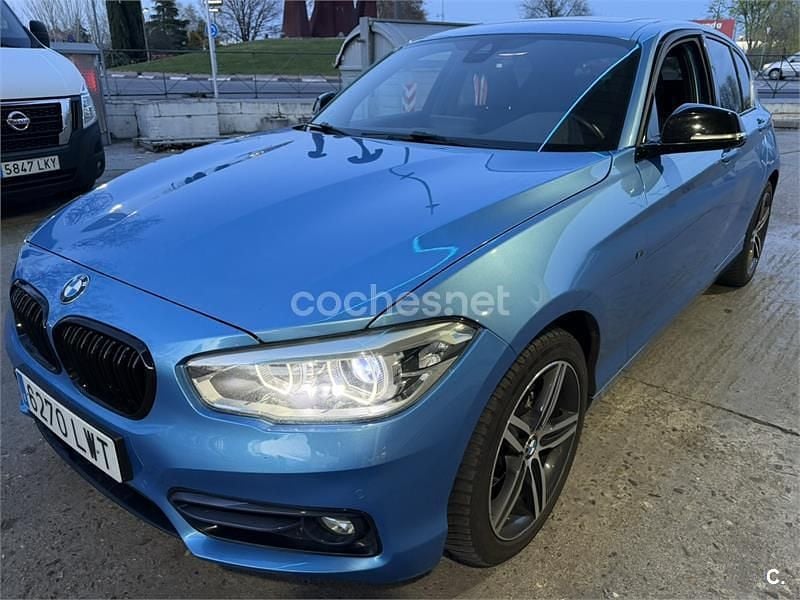 Usado BMW 120 Comfort Edition 190 CV (139 kW) 2017 Azul Utilitario