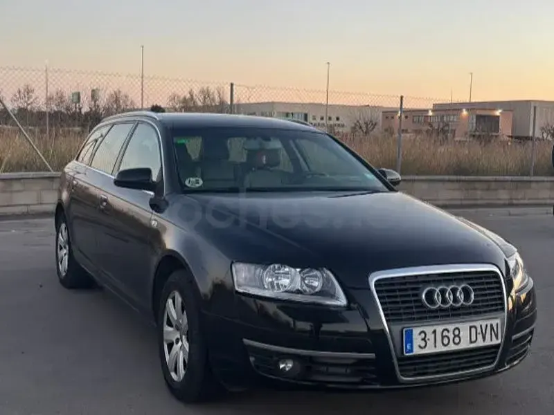 Usado Audi A6 180 CV (132 kW) 2006 Negro Familiar