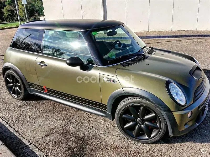 Usado Mini Cooper S 163 CV (119 kW) 2004 Verde Utilitario