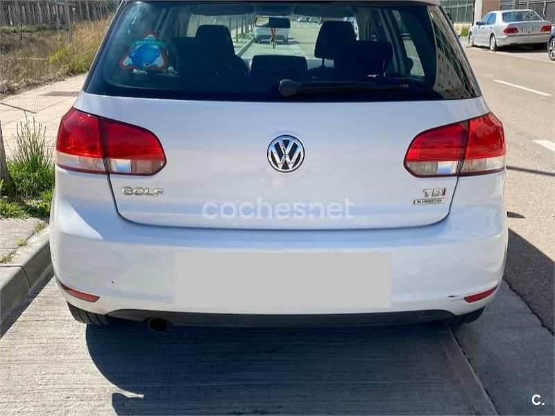 Usado VW Golf VI 105 CV (77 kW) 2011 Blanco Utilitario