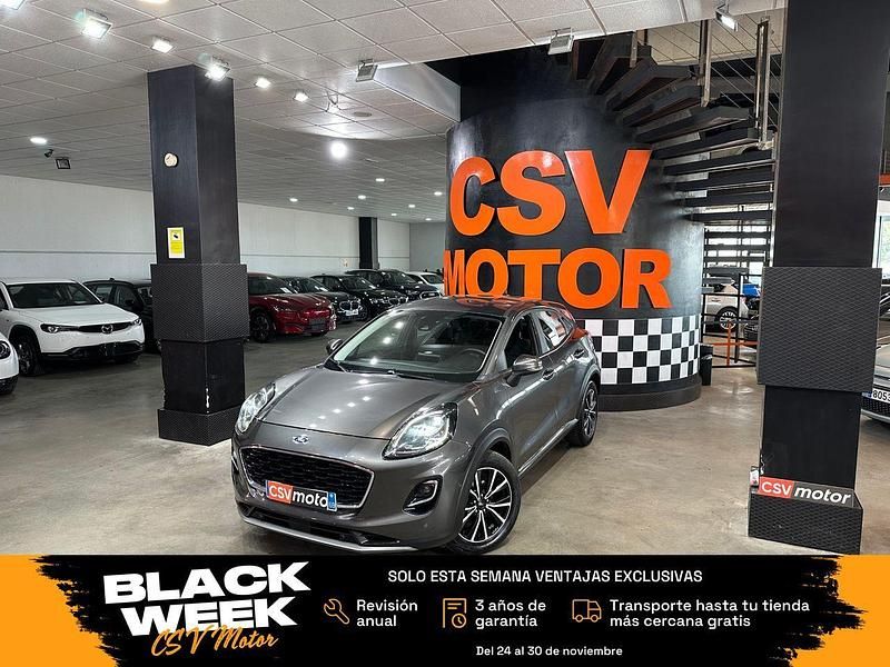 Gris Usado 2021 Ford Puma Titanium X SUV | 14.850 € (Precio justo) - Imagen 1/4
