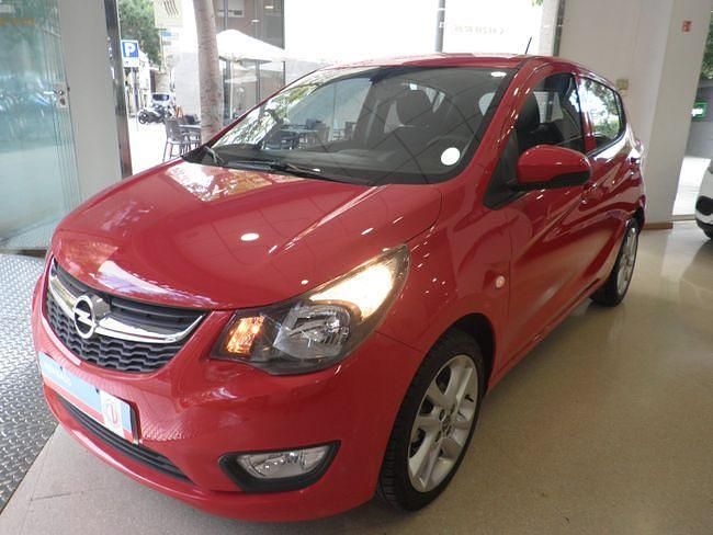 Usado Opel Karl Selective 75 CV (55 kW) 2017 Rojo Utilitario