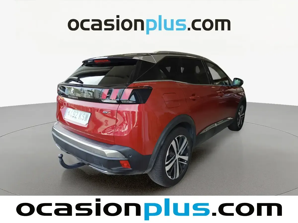 Usado Peugeot 3008 GT 180 CV (132 kW) 2019 Rojo SUV