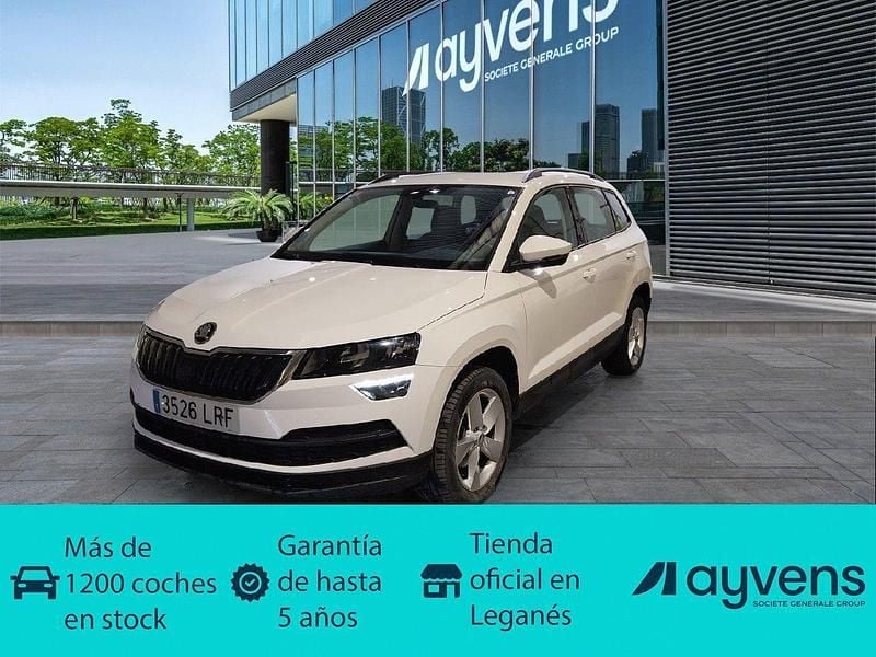 Blanco Usado 2021 Skoda Karoq Ambition SUV | 19.400 € (Precio justo) - Imagen 1/4