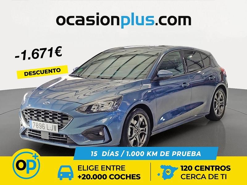 Usado Ford Focus ST-Line 125 CV (91 kW) 2020 Azul