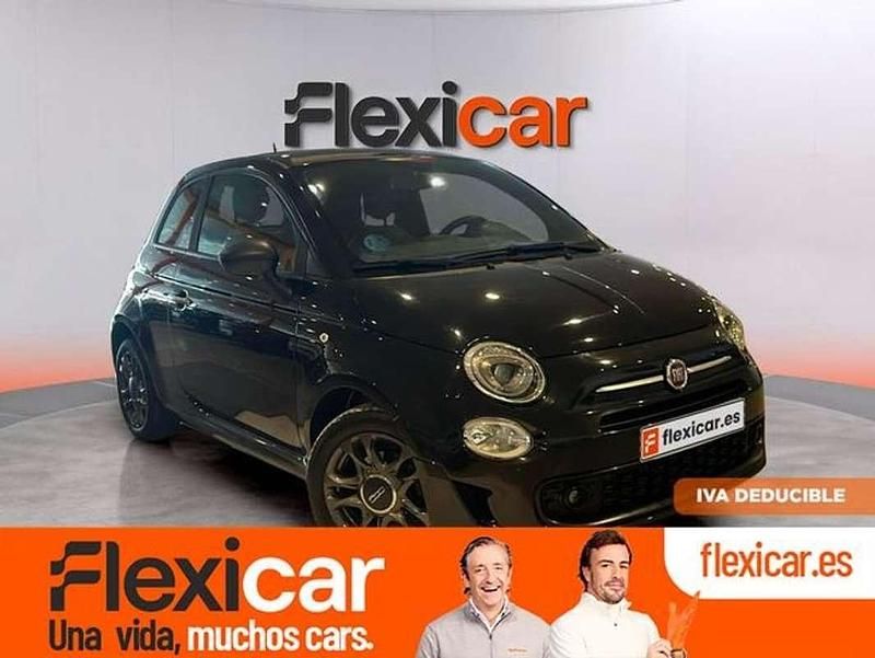 Usado Fiat 500 Club 71 CV (52 kW) 2022 Negro Berlina