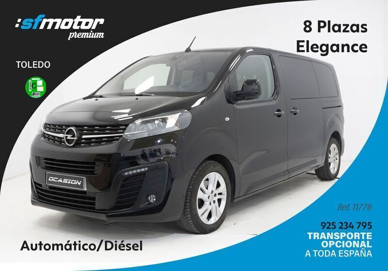 Negro Usado 2022 Opel Zafira Life Elegance Van | 33.900 € (Buen precio) - Imagen 1/4