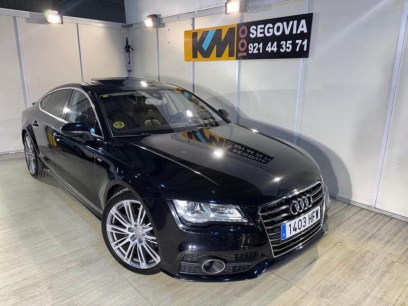 Negro Usado 2011 Audi A7 Sportback Utilitario | 16.500 € (Buen precio) - Imagen 1/4