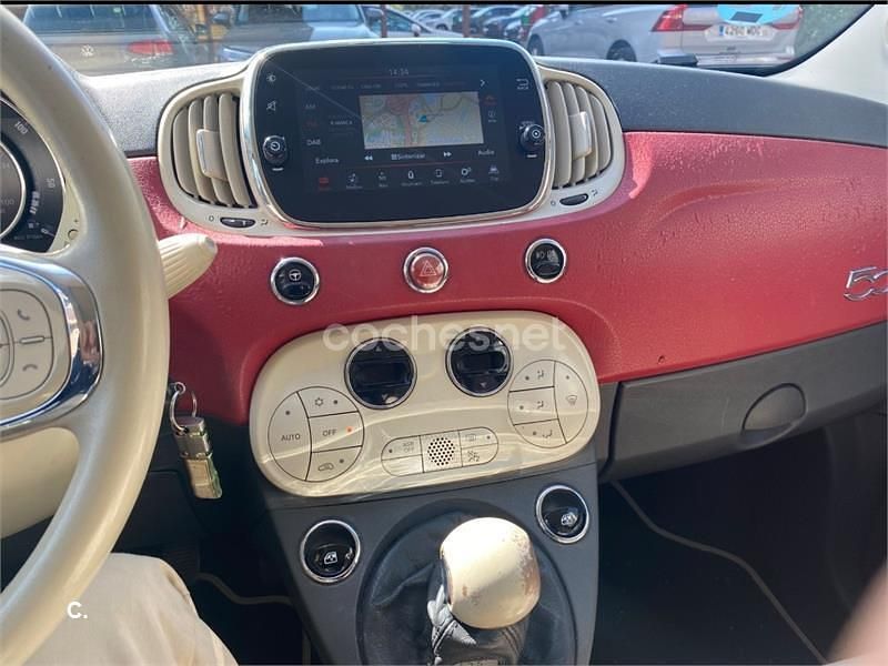 Usado Fiat 500 69 CV (50 kW) 2017 Beige Berlina