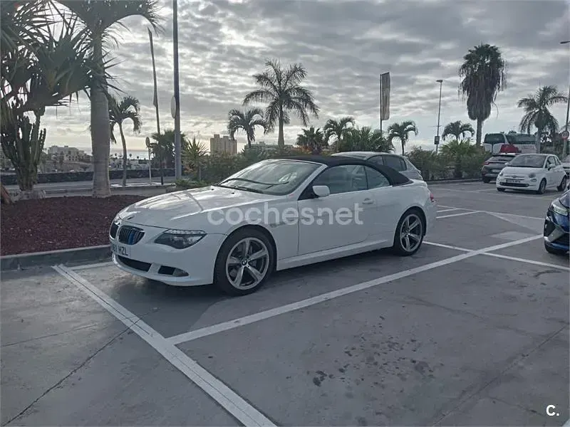 Usado BMW 635 Cabriolet 286 CV (210 kW) 2008 Blanco Descapotable