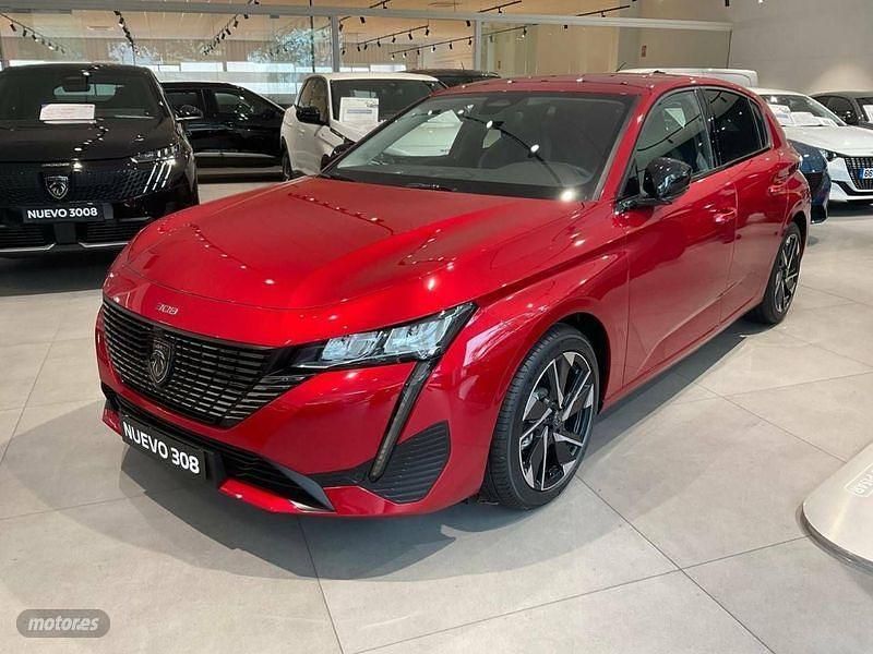 Rojo Usado 2024 Peugeot 308 Allure Berlina | 26.100 € (Caro) - Imagen 1/4