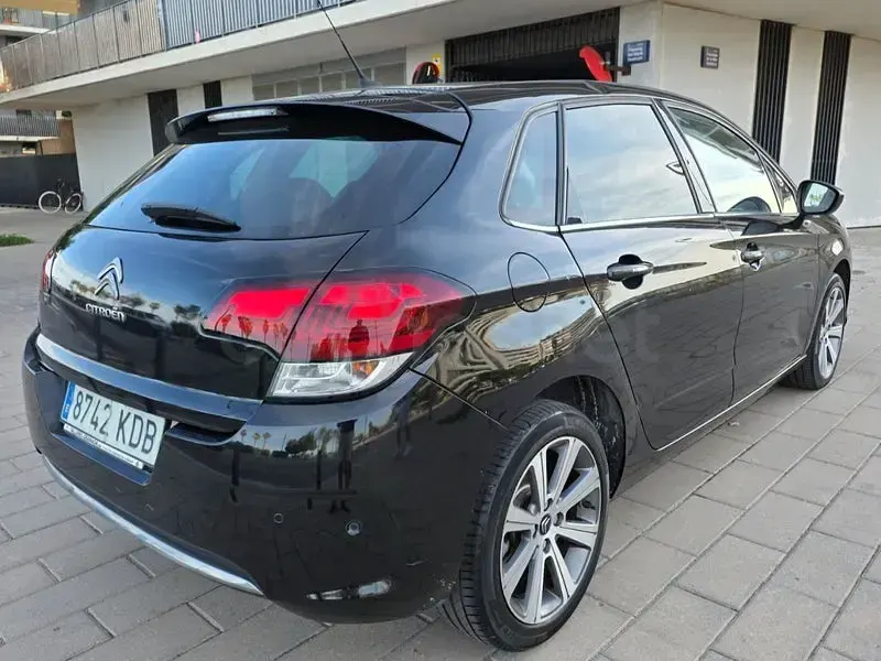 Usado Citroën C4 PureTech 130 CV (95 kW) 2017 Negro Berlina
