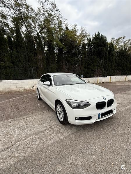 Usado BMW 116 116 CV (85 kW) 2015 Blanco Utilitario