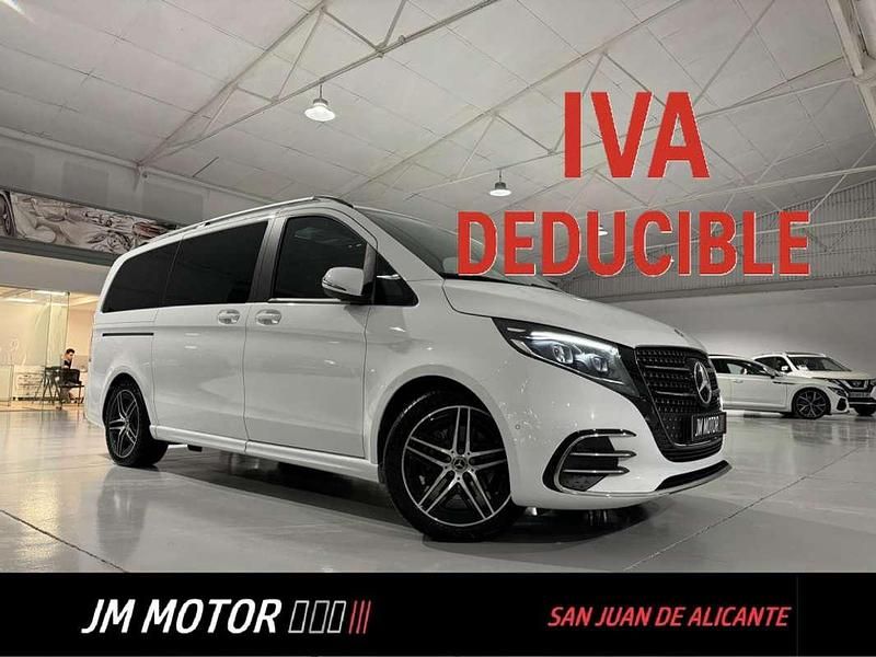 Blanco Usado 2024 Mercedes V300 Exclusive Monovolumen | 86.900 € - Imagen 1/4