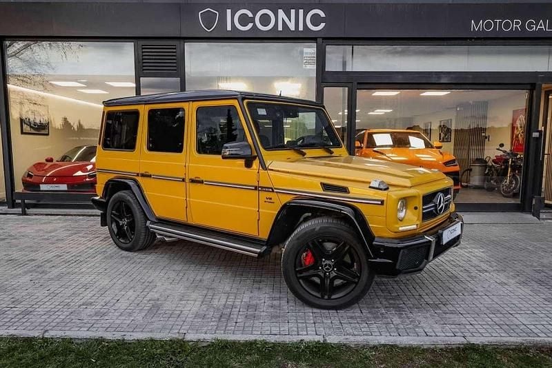 Usado Mercedes G63 AMG AMG 571 CV (419 kW) 2015 Amarillo SUV