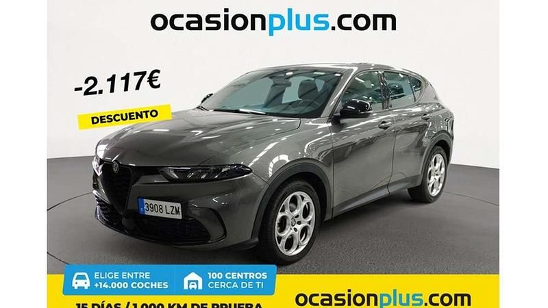 Gris Usado 2022 Alfa Romeo Tonale Sprint SUV | 21.173 € (Precio justo) - Imagen 1/4