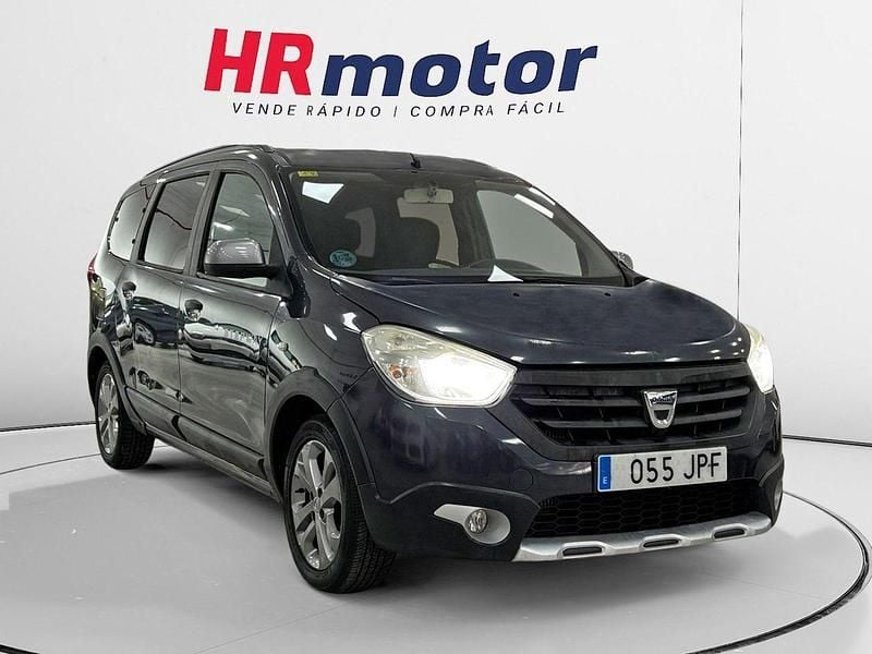 Azul Usado 2016 Dacia Lodgy Stepway Monovolumen | 9990 € (Precio justo) - Imagen 1/4
