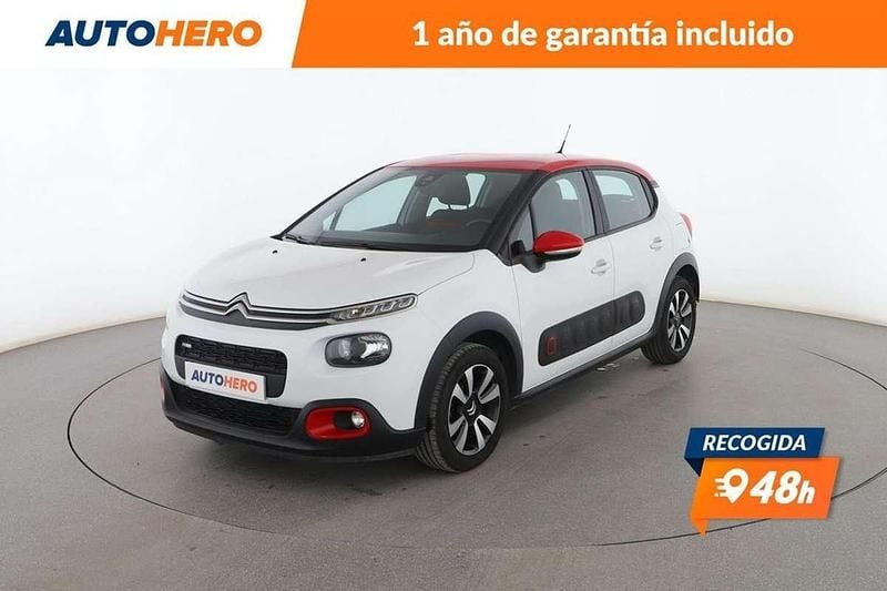 Blanco Usado 2017 Citroën C3 Feel Utilitario | 8799 € (Precio justo) - Imagen 1/3