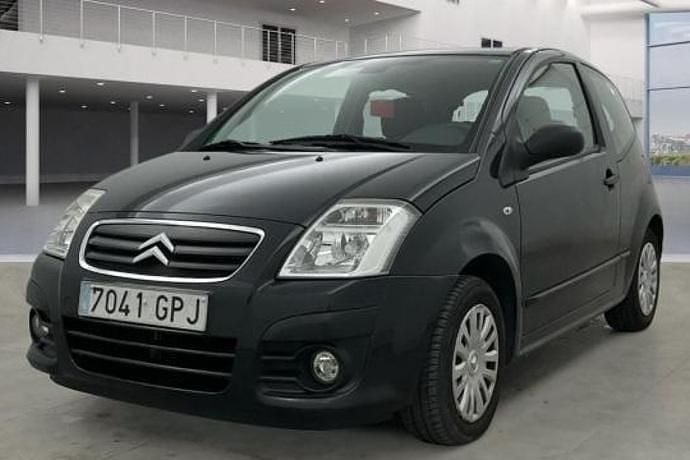 Usado Citroën C2 75 CV (55 kW) 2009 Negro Utilitario