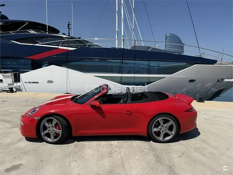 Usado Porsche 911 Carrera S Cabriolet 400 CV (294 kW) 2012 Rojo Descapotable