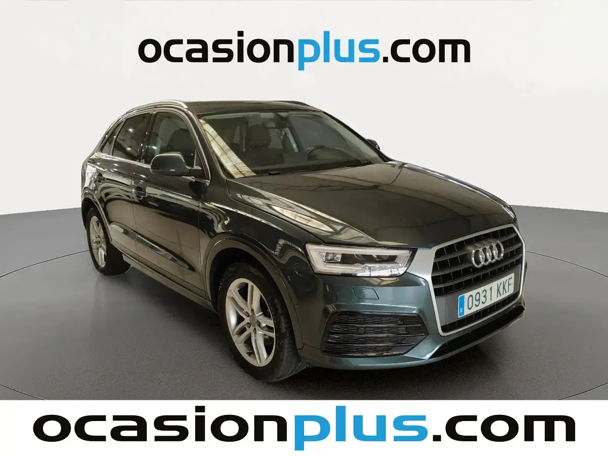Usado Audi Q3 Sport 150 CV (110 kW) 2018 Verde SUV