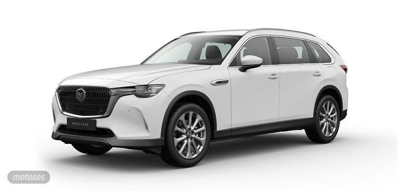 Rojo Usado 2025 Mazda CX-80 Takumi-Line SUV | 55.990 € (Precio justo) - Imagen 1/4