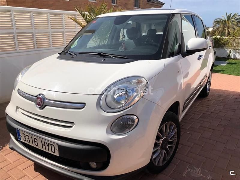 Usado Fiat 500L 85 CV (62 kW) 2014 Blanco Monovolumen