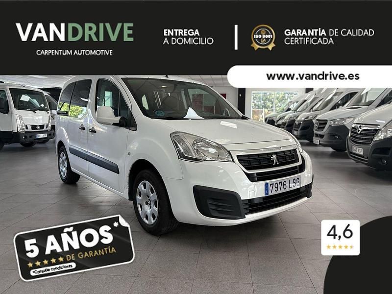 Marrón Usado 2016 Peugeot Partner Tepee Monovolumen | 6900 € (Precio justo) - Imagen 1/4
