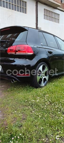 Usado VW Golf VI GTI 210 CV (154 kW) 2009 Negro Utilitario