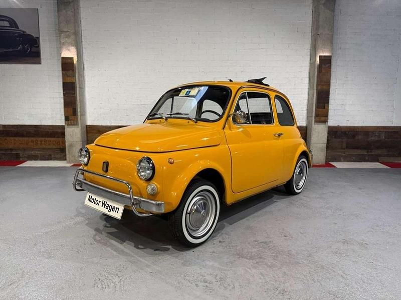 Amarillo Usado 1970 Fiat 500 Lusso Utilitario | 14.500 € - Imagen 1/4