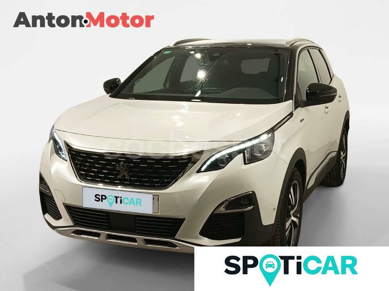 Blanco Usado 2019 Peugeot 3008 GT-line SUV | 18.900 € (Caro) - Imagen 1/4