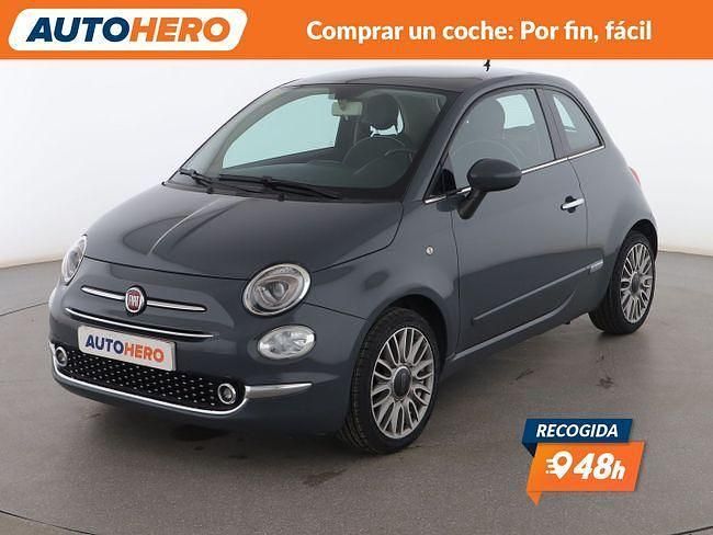Usado Fiat 500 Lounge 71 CV (52 kW) 2016 Gris Utilitario