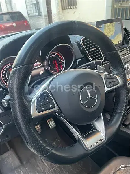 Usado Mercedes GLE63 AMG 585 CV (430 kW) 2018 Gris / plata SUV
