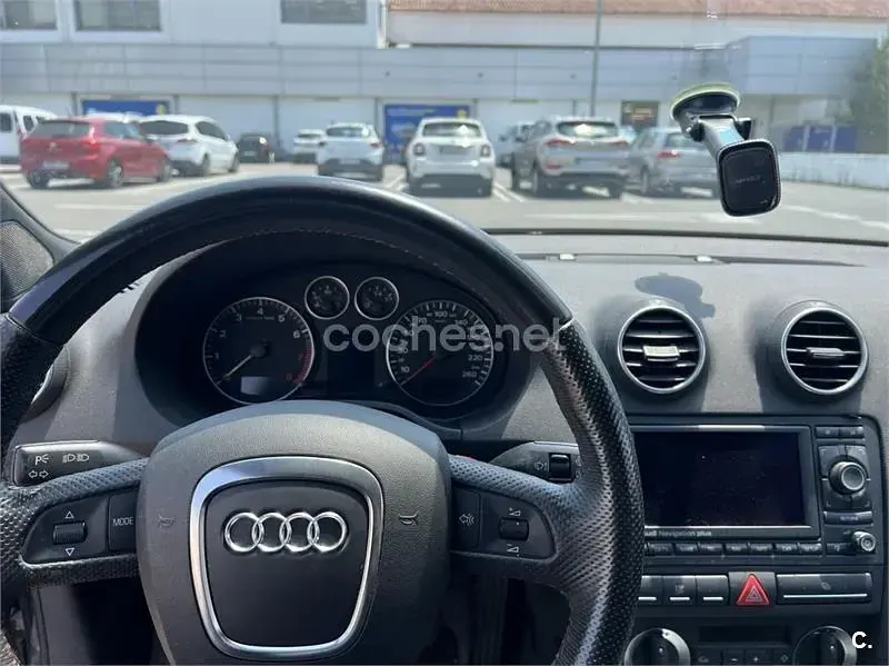 Usado Audi A3 Ambition 160 CV (117 kW) 2008 Negro Utilitario