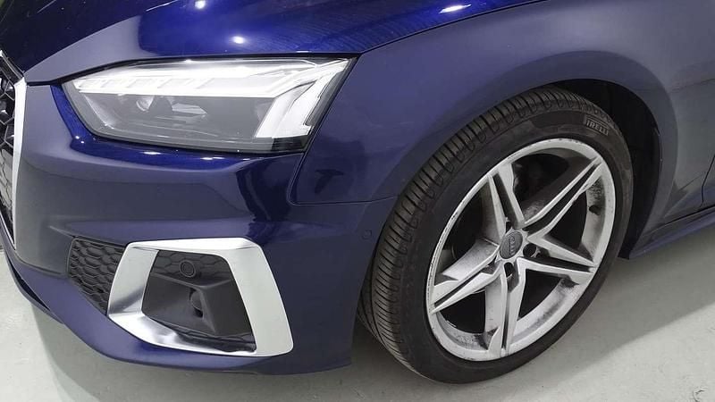 Käytetty Audi A5 S-Line 190 HP (139 kW) 2020 Sininen Coupe - kaksiovinen