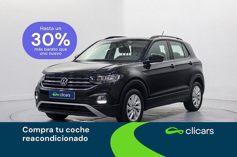 Usado VW T-Cross Advance 95 CV (69 kW) 2021 Negro SUV