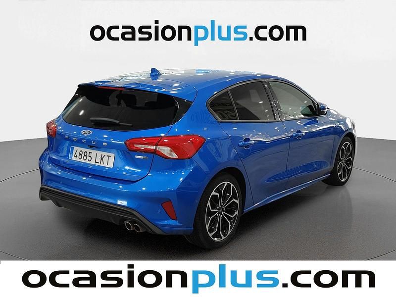 Käytetty Ford Focus ST-Line 125 HP (91 kW) 2020 Sininen Viistoperä