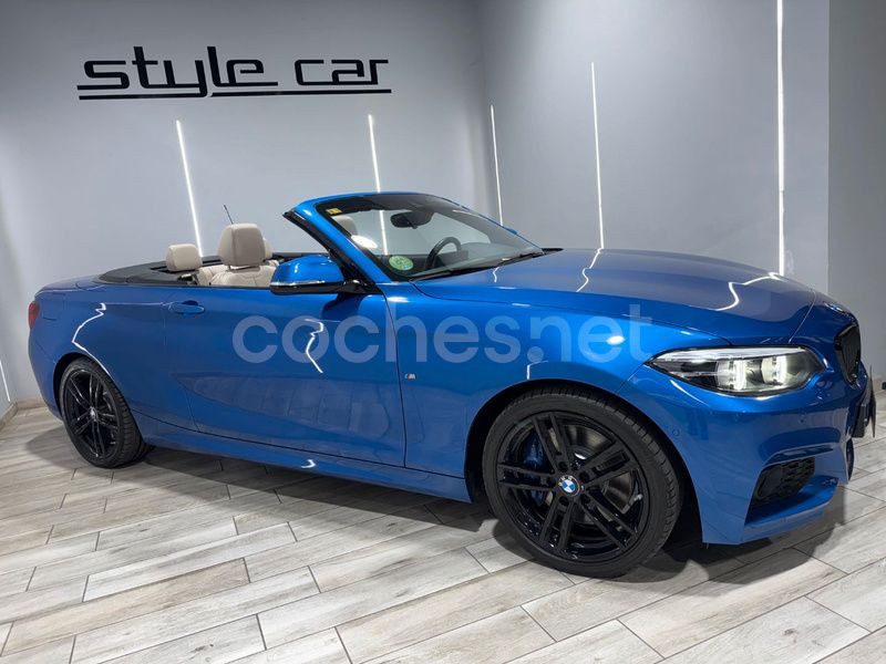 Azul Usado 2020 BMW 220 Descapotable | 29.950 € (Precio justo) - Imagen 1/4
