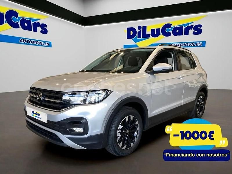 Gris / plata Usado 2023 VW T-Cross Advance SUV | 18.550 € (Precio justo) - Imagen 1/4