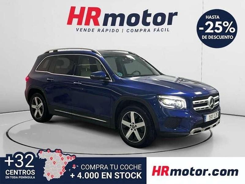 Usado Mercedes GLB200 150 CV (110 kW) 2022 Azul SUV
