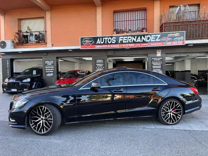 Usado Mercedes CLS350 265 CV (194 kW) 2012 Negro Berlina