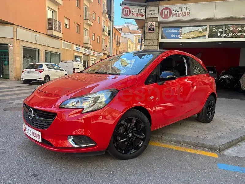 Usado Opel Corsa Color Edition 90 CV (66 kW) 2017 Rojo Utilitario