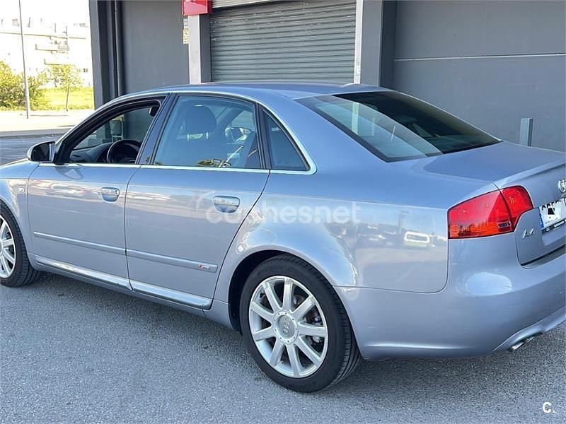 Usado Audi A4 S-Line 140 CV (102 kW) 2008 Gris / plata Berlina