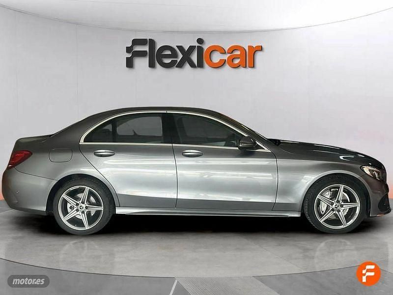 Usado Mercedes C220 170 CV (125 kW) 2018 Gris Berlina