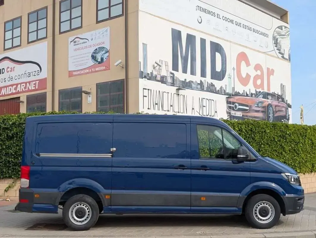 Usado VW Crafter 102 CV (75 kW) 2019 Azul Van