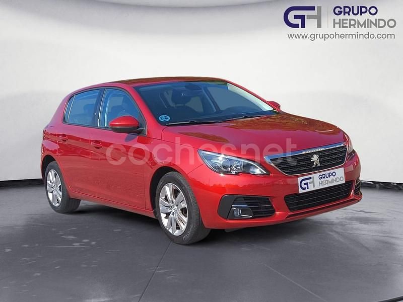Rojo Usado 2020 Peugeot 308 Active Berlina | 12.850 € (Precio justo) - Imagen 1/4