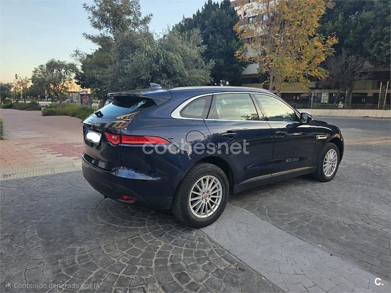 Usado Jaguar F-Pace Prestige 180 CV (132 kW) 2016 Azul SUV