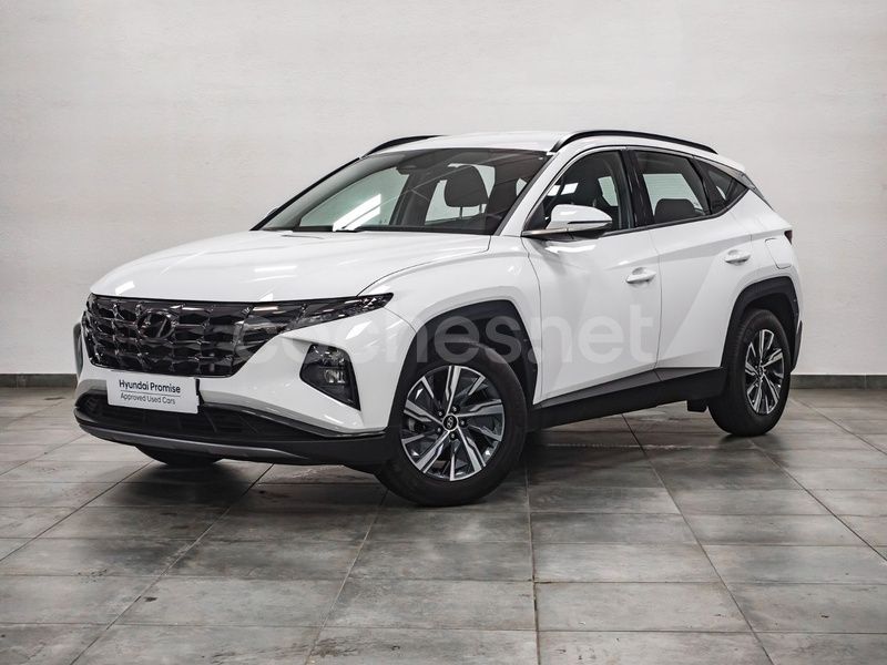 Blanco Usado 2024 Hyundai Tucson SUV | 27.990 € (Un poco caro) - Imagen 1/4